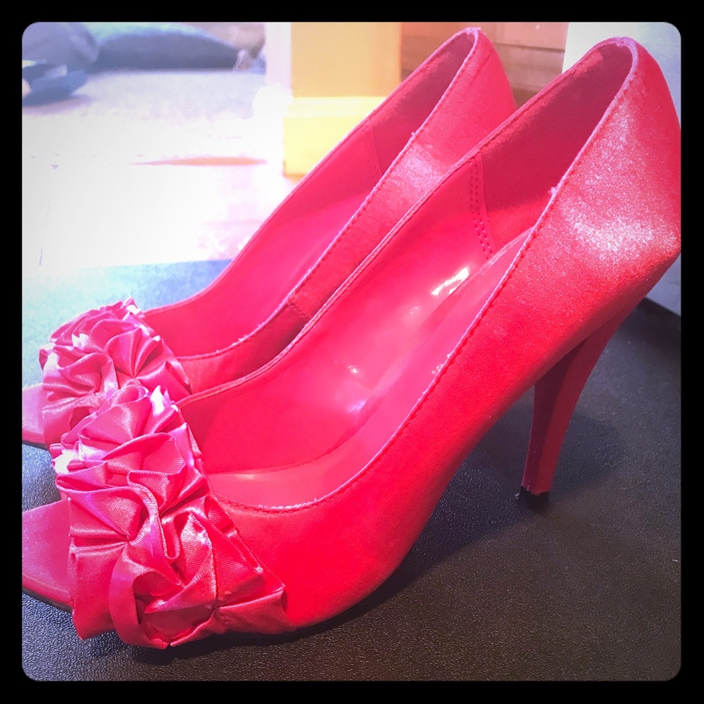 Pink heels